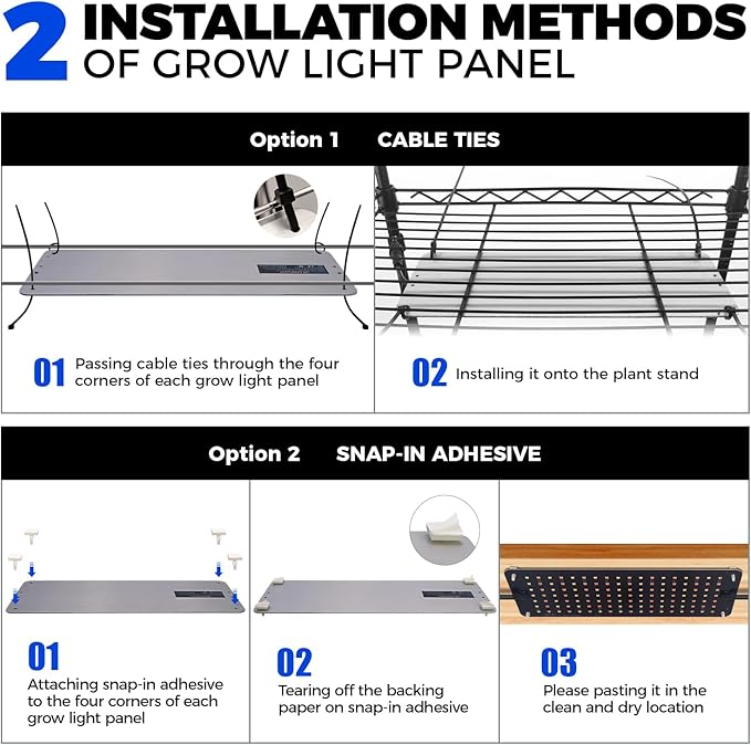 Barrina CX83 Plant Shelf with Grow Light, 5-Tier, Plant Stand with 10W Ultra-Thin Grow Light Panels for Hydroponics, Seedlings, Succulents, Flowers, Veg, 3/6/12h Timer, 15.7" L x 11.8" W x 59.1" H
