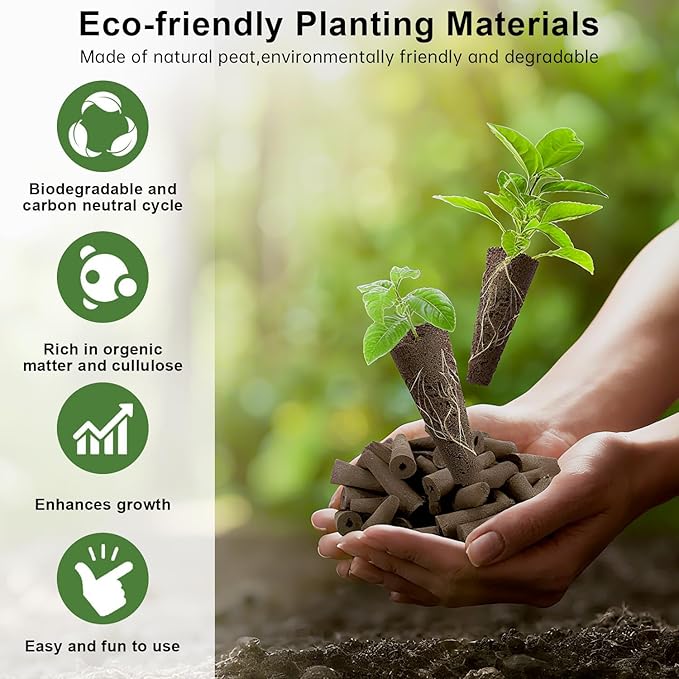 Gourmet Herb Seed Pod Kit for AeroGarden, idoo, Ahopegarden, MUFGA with Basil, Parsley, Thyme, Mint, Cilantro, Dill, Oregano - Compatible with All Hydroponics (7-Pod)