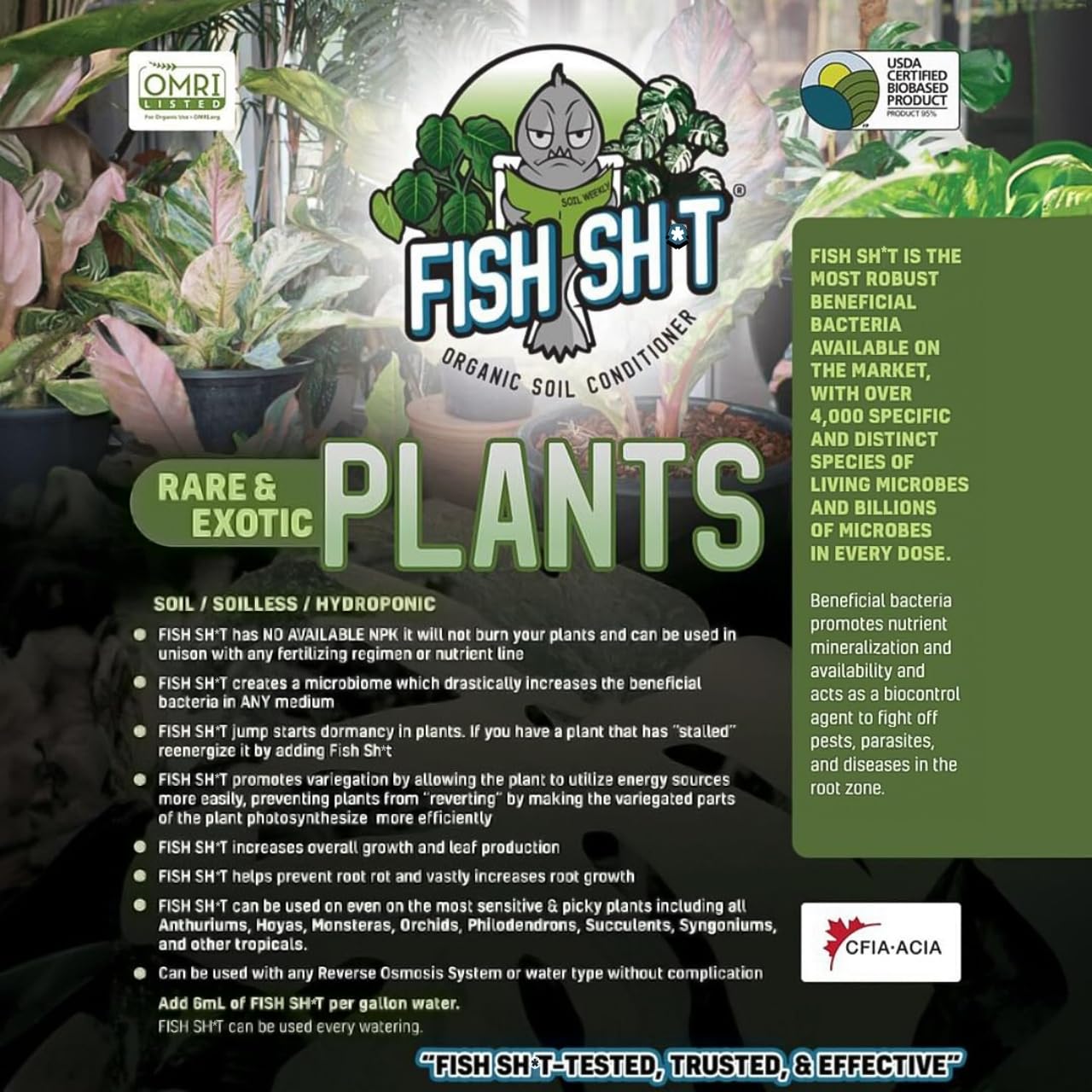 Fish Head Farms Organic Soil Conditioner for Yield and Flavor Enhancement. Improves Fertilizer Efficiency. Useful in Both Garden Soil and Hydroponics Applications - 1 Liter