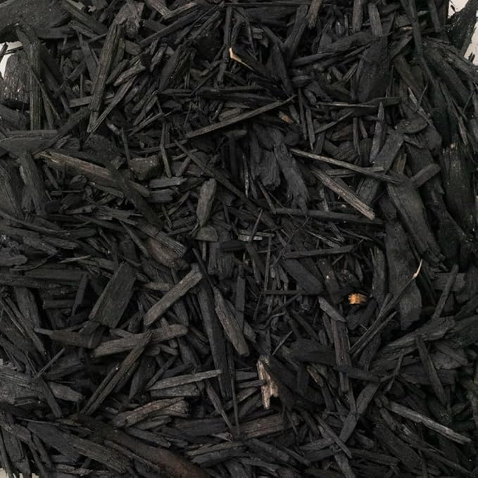 Black Mulch - Improve Soil Fertility and Insulate Plant Roots - 10 QUARTS
