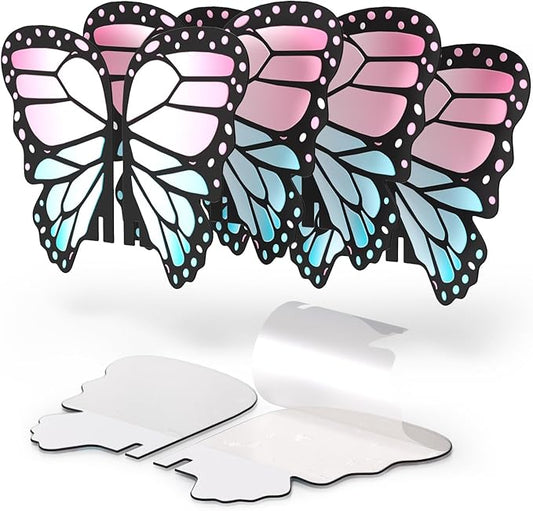 10 Pack Fly Trap Replacement Glue Card, Compatible with MWS-069 Flying Insect Trap Indoor, Effective Fruit Fly Traps for Indoors, Bug Traps for Home Use- No Plug in Fly Trap