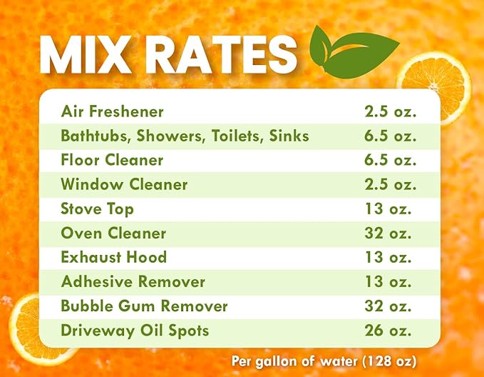 Premium Cold Pressed Orange Oil Concentrate- 16 oz (with D-Limonene), Concentrated Cold Pressed Orange Oil Cleaner - All-Purpose Citrus Cleaner and Degreaser Blend