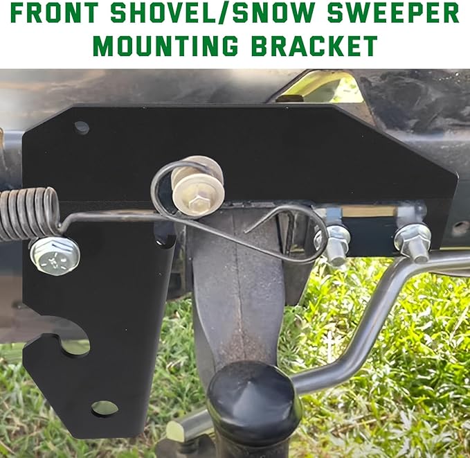 AUTOVIC Snowplow Mounting Brackets Front for John Deere 46" Shovel/Snow Sweeper Mounting Bracket Replace for GXH24760 GXH24761 1Pair