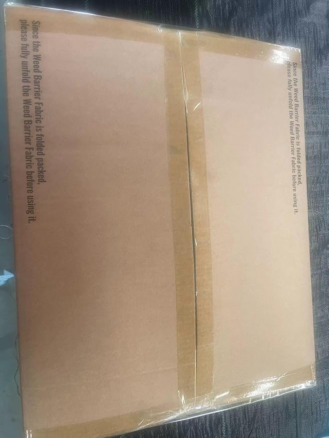 VEVOR Weed Fabric Barrier Heavy Duty, 12.5x50ft 3.5oz Weed Blocker Fabric, Woven Landscape Fabric, Garden Fabric Weed Barrier, Weed Control Fabric Ground Cover, Geotextile Fabric, Gardening Mat, Black