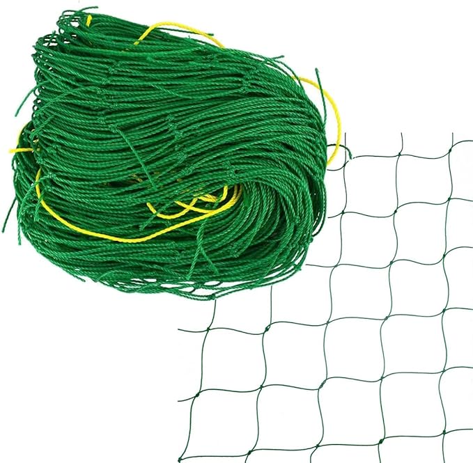 Garden Nylon Mesh Plant Support Trellis Netting Plant Climbing Net for Flower Fruits Vegetables Tomato Plants 5.9Ft x 11.8Ft