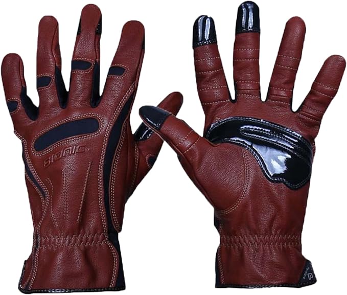 Bionic Gloves Men's X-Large Premium Leather Work Gloves