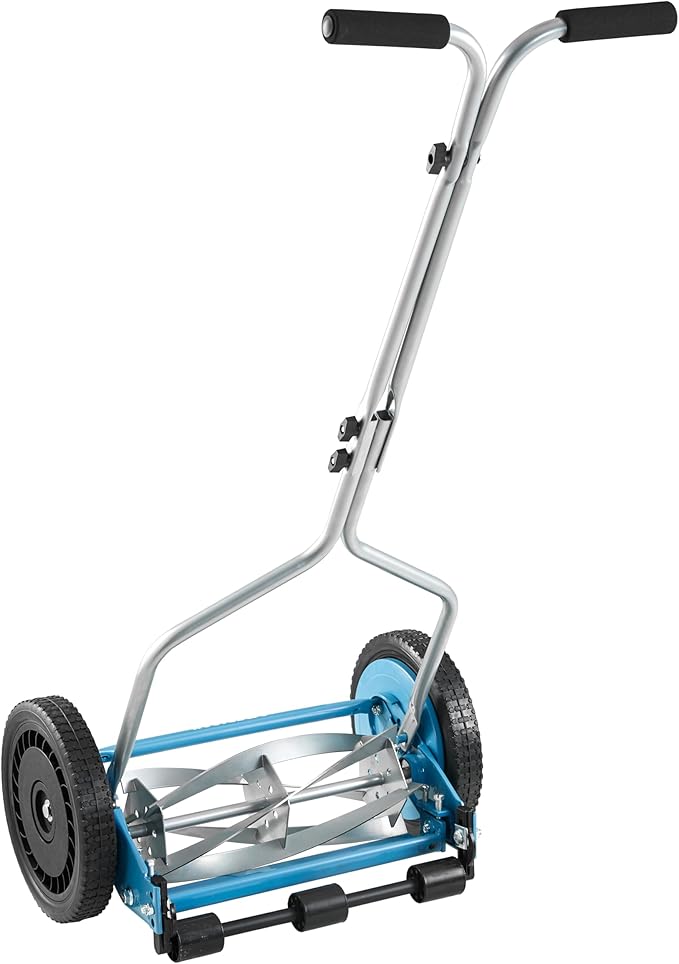 American Lawn Mower Company 1304-14SK2 14-Inch 5-Blade Push Reel Lawn Mower with Sharpener