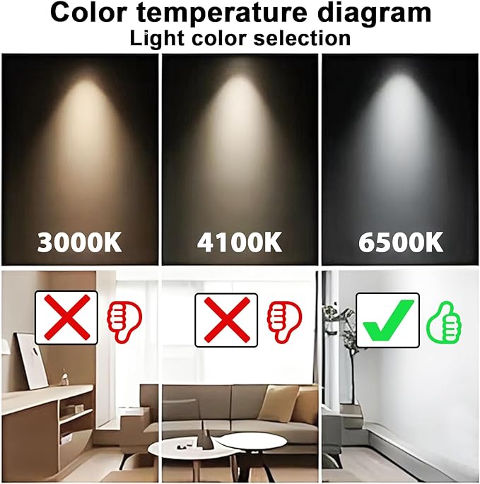 24 Inch F17T8/865 Fluorescent Bulb Daylight 6500K, 17 Watt T8 Light Bulb, 2 Foot Fluorescent Light Bulb, 1460 lumens, G13 Medium Bi-Pin Cap 8 Pack