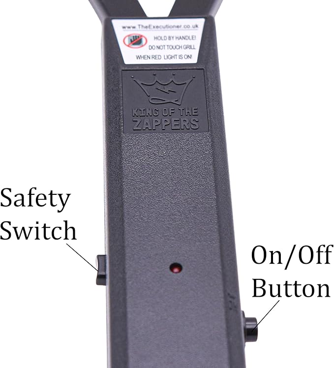 The Executioner Fly Killer Mosquito Swatter Racket Wasp Bug Zapper Indoor Outdoor Over 50cm Long