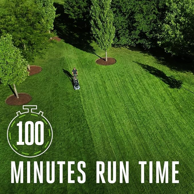 EGO POWER+ Electric Lawn Mower, Self-Propelled Cordless with Select Cut and Touch Drive, Includes (2) 56V 6.0Ah Batteries and Rapid Charger - LM2134SP-2