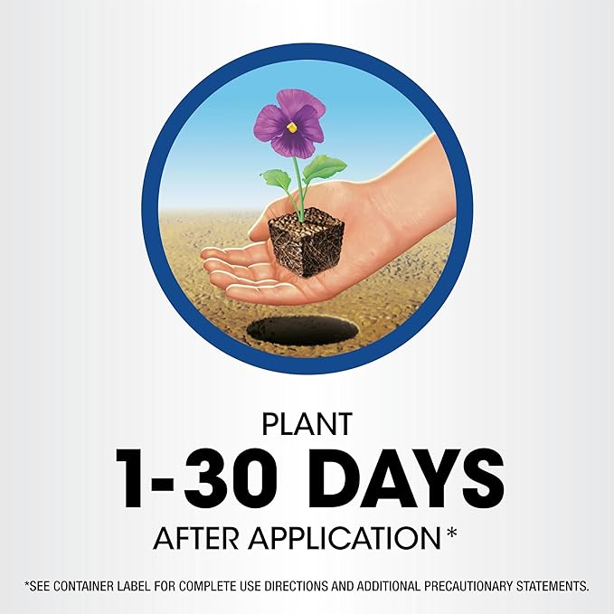 Roundup Weed and Grass Killer₄ Concentrate, Use Around Flower Beds and Trees, on Walkways, and in Other Areas in Yards, 64 fl. oz.