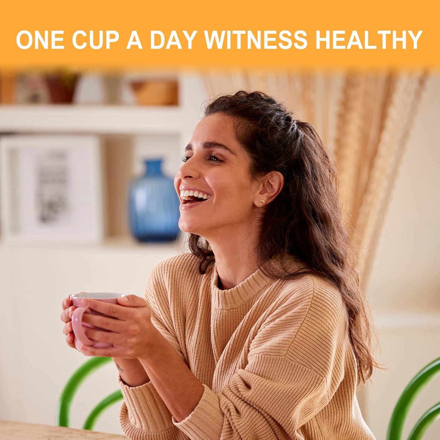 Olvvla - Dried Honeysuckle Flowers - 2.5oz/71g - 100% Natural Honeysuckle Tea - Chinese Edible Jin Yin Hua - Wild Honeysuckle Loose Buds - Caffeine-free