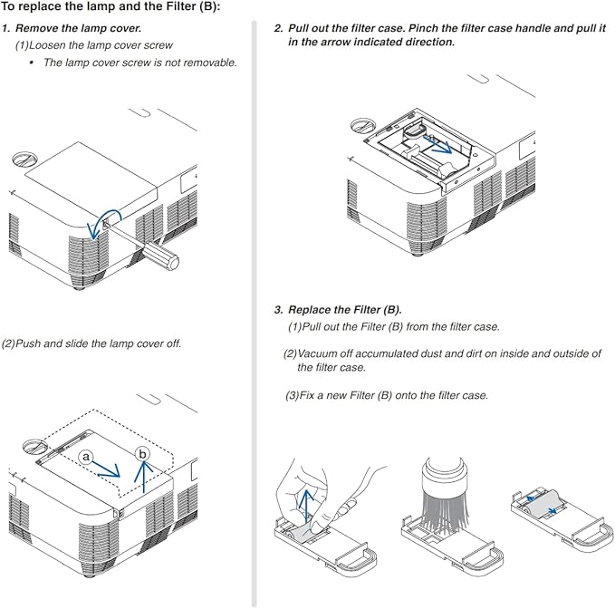 NP38LP Replacement Projector Lamp Bulb with Housing 330 watts for NEC NP-P452H NP-P452W Projector