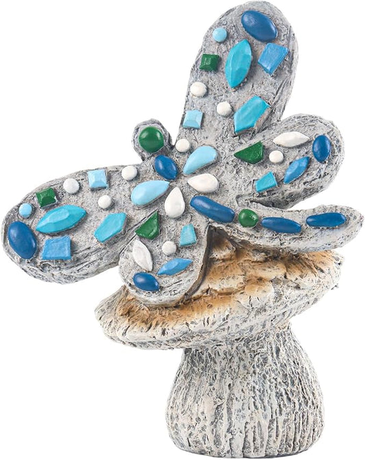 bocola Resin Dragonfly Cemetery Decoration for Grave-Memorial Gravesite Stake - Metal Ground Stake for Cemetery Decor, Grave Marker