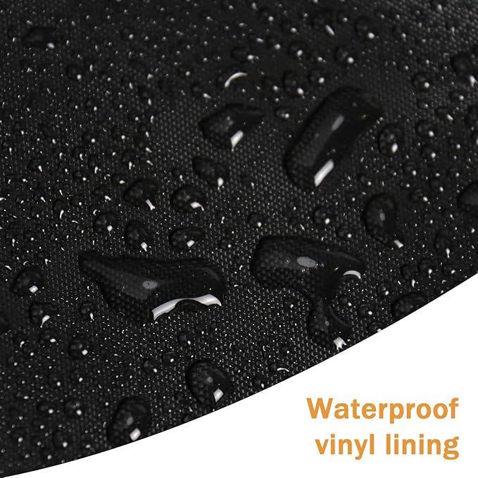 Outdoor Prep Table Cover for Royal Gourmet Movable Dining Cart Table 40"x24"x32", Outdoor Bar Cart Cover for 40 inch Worktable, Waterproof Patio Dining Cart Cover