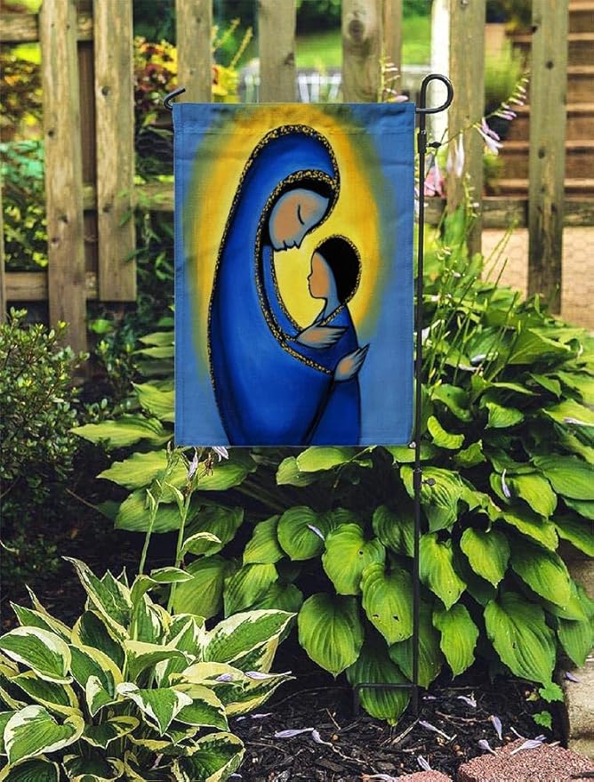 Birth of Jesus Outdoor Garden Flag 12X18 Inches Double Sided Seasonal Garden Flag