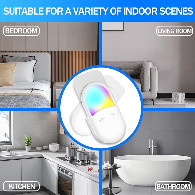 Fly Insect Trap,Indoor Plug-in Fly Traps for Flies, Fruit Flies, Moths, and Other Flying Insects,Moths Killer with Night Light (1Devices + 5 Glue Cards)