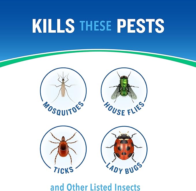 Cutter Essentials Bug Control Spray Concentrate, Kills Mosquitoes by Contact For Insects