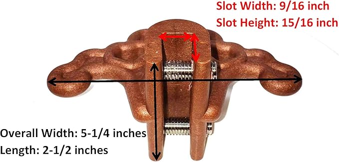 Plastic Roof Ice Guard Snow Guard Snow Stops for Standing Seam Metal Roofing - Multi-Color/Multi-Pack Listing (20, Bronze)