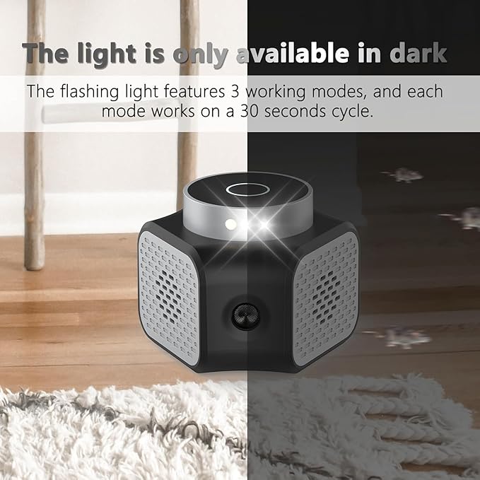 Mouse Repellent, Mice Repellent Indoor, Ultrasonic Rodent Repellent, 4 Modes for Indoor Pest Control - Modern Solution 1