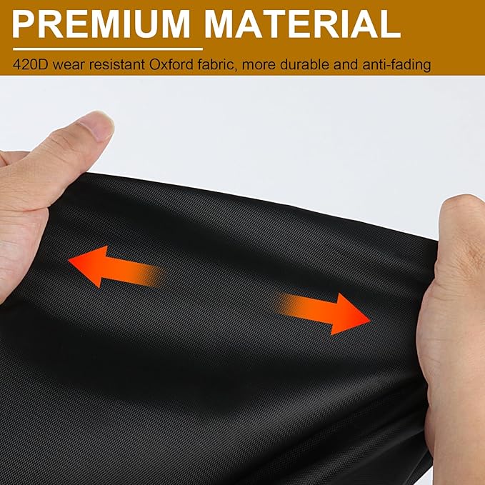 Waterproof Cover for Best Choice Products 5 Piece Outdoor Wicker Table Set 59"x59"x38", Protective Cover for Outdoor Bar Table and Stools Set