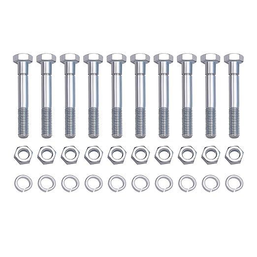 70060-01338 (10 Pack) Snowblower Shear Bolts Compatible with Kubota Snowblower BX2750D Front snowblower(Shear Bolt:5/16" x 2-1/4")