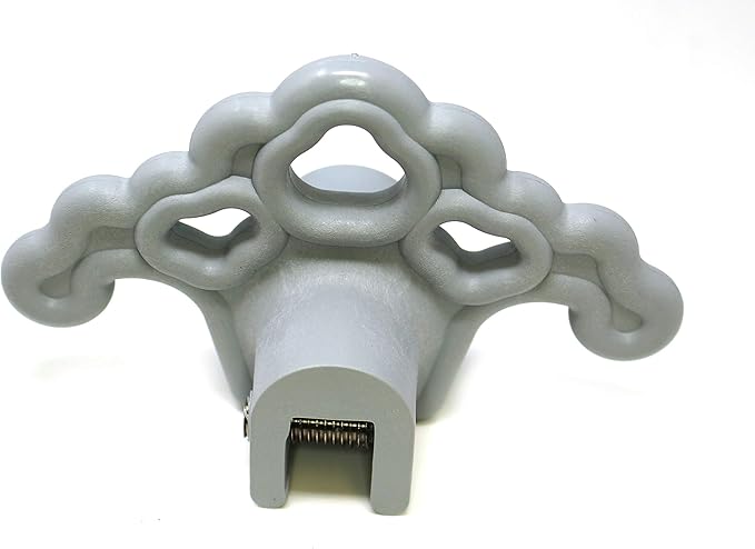 Plastic Roof Ice Guard Snow Guard Snow Stops for Standing Seam Metal Roofing - Multi-Color/Multi-Pack Listing (10, Light Grey)