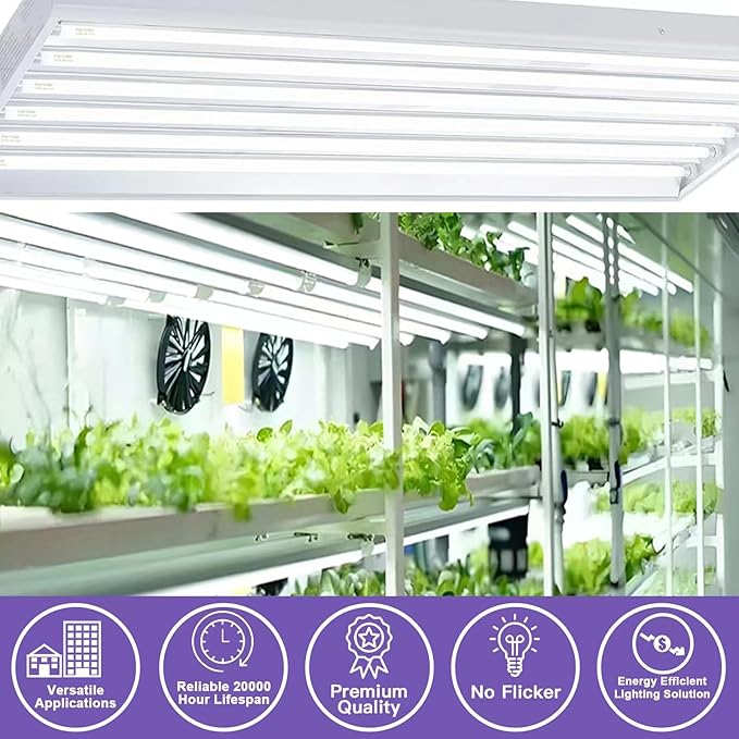 46 Inches T5 Fluorescent Bulb 54W, F54T5/850/HO 54 Watt T5 High Output 5000K Fluorescent Tube, 25 Pack, G5 Base, 4200 Lumens, CRI 82