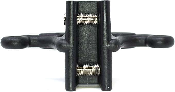 Plastic Roof Ice Guard Snow Guard Snow Stops for Standing Seam Metal Roofing - Multi-Color/Multi-Pack Listing (50, Black)