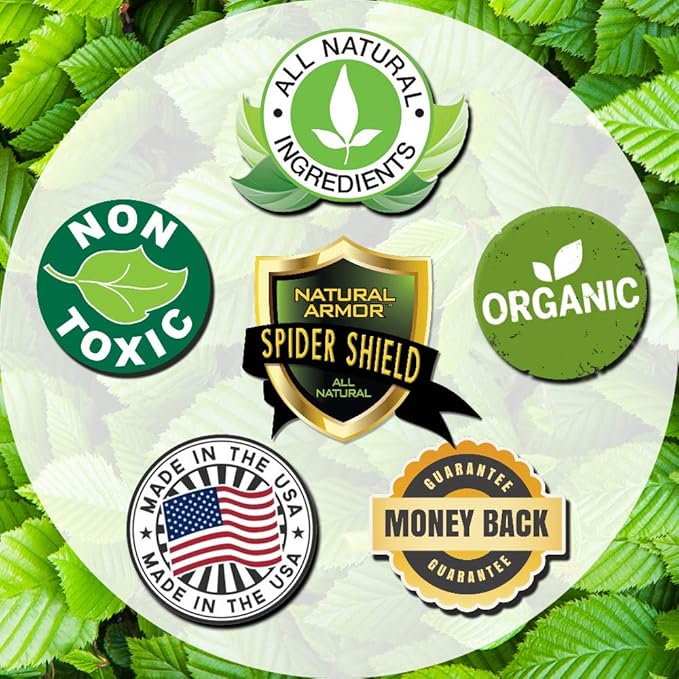 Spider Killer & Repellent Spray - Powerful Peppermint Formulation Kills & Repels All Types of Spiders and Works Better Than Ultrasonic Gimmicks - 128 fl oz Gallon Ready to Use