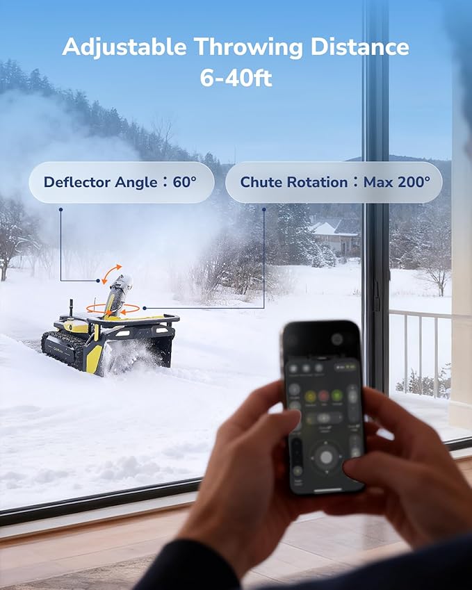 YARBO Snow Blower Robot and Lawn Mower with Modular