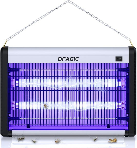 Indoor Bug Zapper Plug in, Mosquito Killer, Fly Traps Fly Zapper, 2800V Electric Bug Zapper, Flying Insect Trap for Bedroom, Kitchen, Living Room, Bathroom