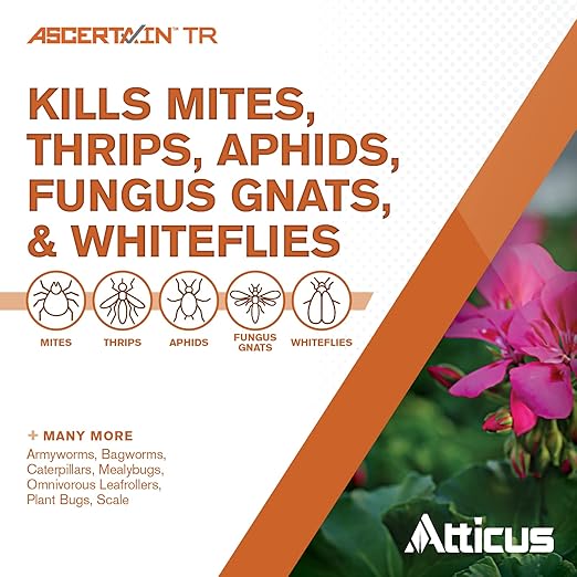 Atticus Ascertain TR Greenhouse Fogger (2oz Can) - (Compare to Attain) - Total Release Bifenthrin Insecticide/Miticide - (Packaging May Vary) (12 Pack)