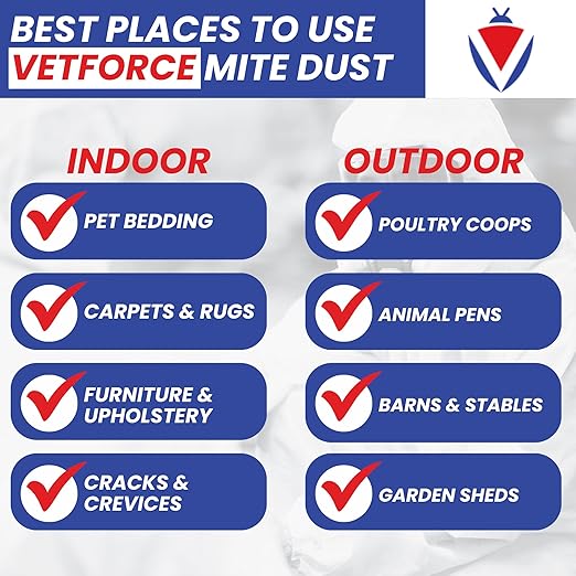 Mite Dust – Pest Management Powder – Suitable for Indoor and Outdoor Use