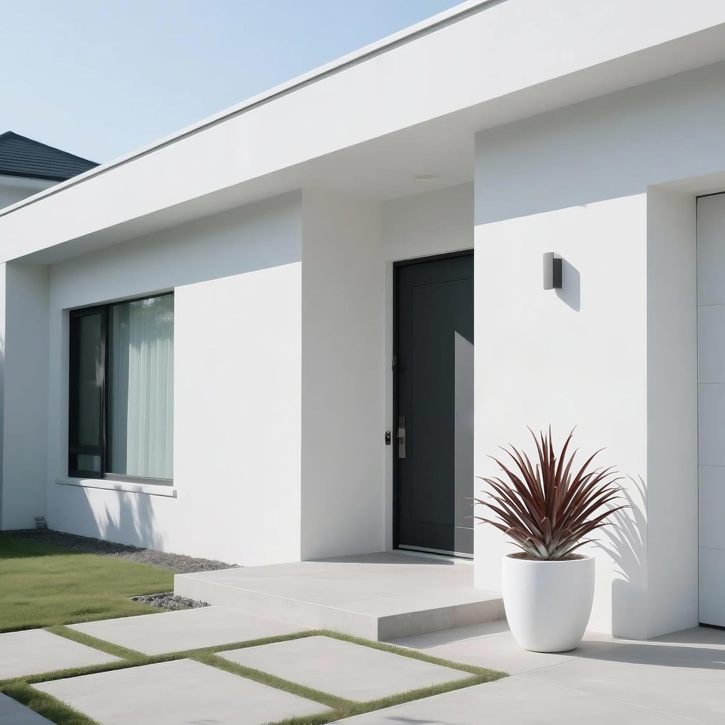 momoplant 2 Pcs Artificial Aloe Vera Plants 27 Inch Red Fake Succulents Faux Agave Plant Potted for Indoor Outdoor Home Office Decor