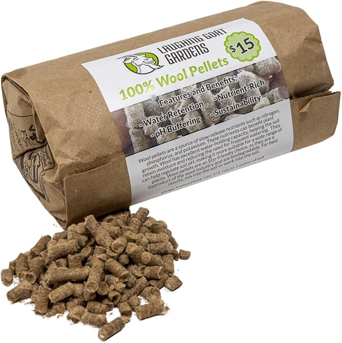 Natural Soil Amendment for Outdoor Gardens, Raised Beds & Indoor Plants - Organic Soil Additive Fertilizer for Plant Growth and Moisture Retention 1 Lbs