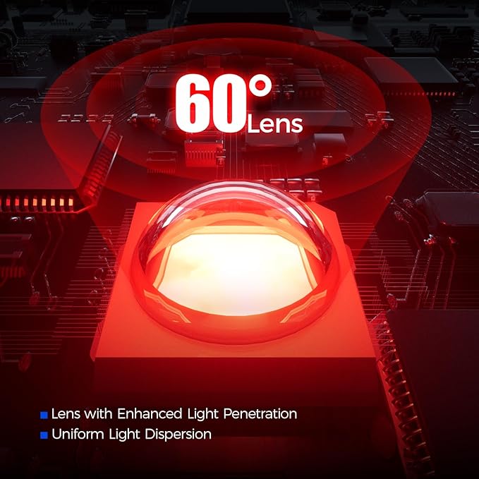 Barrina GrowForce BG02 3 x 3 LED Grow Light, 200W Full Spectrum with Dual Blue & FIR, High PPFD, Dimmable, Hanging Grow Lights for Indoor Plants 4 x 4 Coverage, 60° Lens for Uniform Illumination, ETL