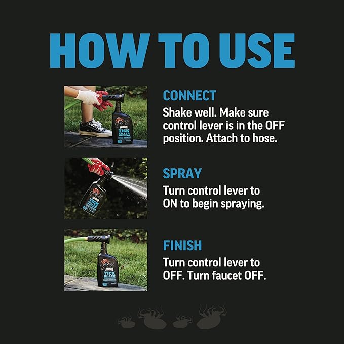 Amdro Tick Killer Yard Spray RTS 32 Ounces