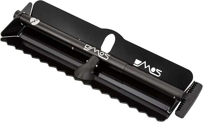 DMOS Stealth Shovel - Lightweight, Heavy-Duty Aluminum Sand & Snow Shovel with Extendable & Collapsible Handle for Camping, Overlanding, Survival, & Off-Road Use - Blackout - X-Wide