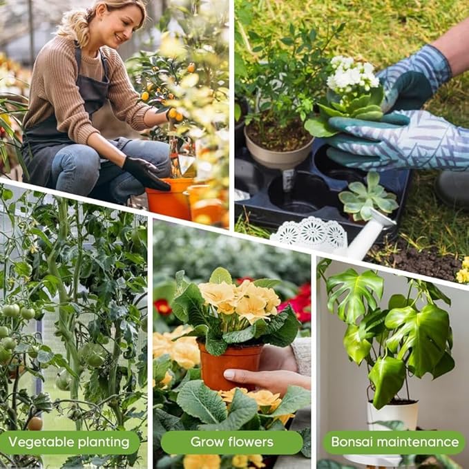 5 Pack Plant Support Stakes, Plants Sticks Supports, Stackable Monstera Plant Support Stakes Tall Holder for Indoor Outdoor, Adjustable Pothos Potted Plants Climber Supports Structures(5PCSA)