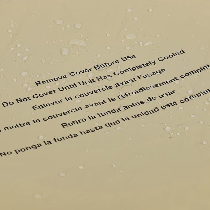 Outdoor Round Propane Fire Pit Table – Premium Terrazzo-Like MgO Finish, Sturdy & Waterproof Gas Fire Table with Glass Wind Guard for Patio, Garden & Backyard, Includes Rain Cover & Glass Beads