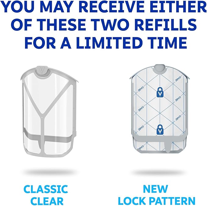 Zevo Flying Insect Trap & Cartridge - Plug in Fly Trap & Indoor Bug Catcher for Gnats, House & Fruit Flies - Mess-Free - Use in Any Room - Uses Blue & UV Light (1 Plug in Device & 1 Cartridge)