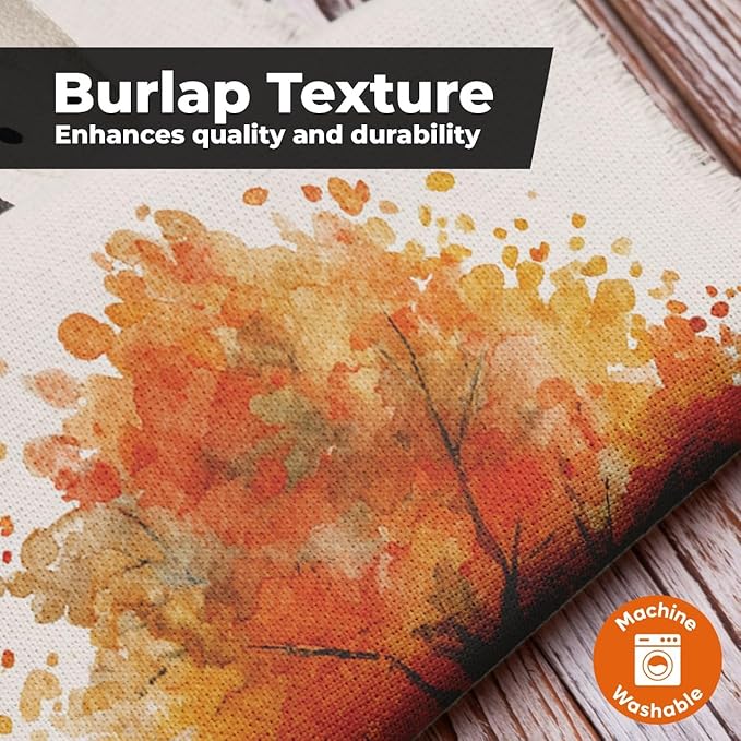 Happy Halloween Garden Flag – Ghost with Dogs and Pumpkins Design, 12x18 Double Sided Burlap Yard Flag for Fall Outdoor Decoration, Weatherproof