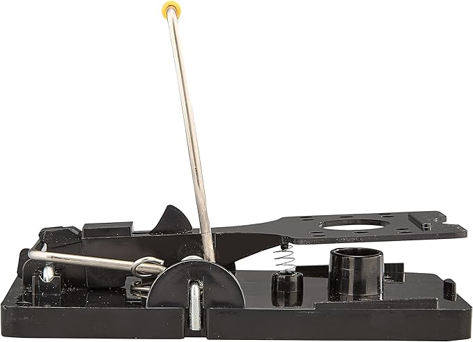 Bullseye - 6 Pack - Rat Traps - Indoor/Outdoor, Reusable, Easy Setup, Powerful Stainless Steel Spring, Tough ABS Body. Set Safely Without Getting Snapped. Great for Rats, Chipmunks & Other Rodents