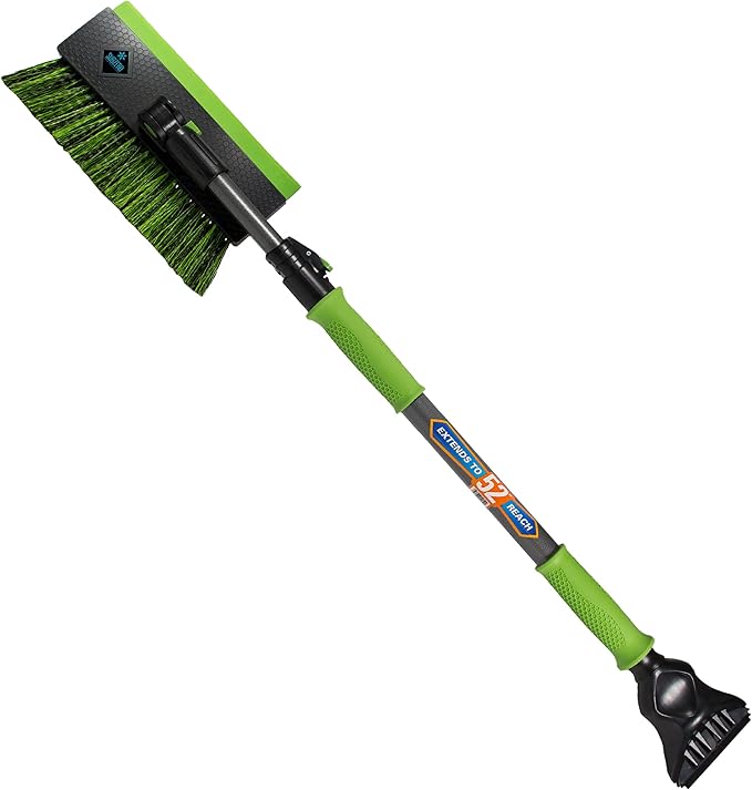 SubZero 14052 52" Avalanche Extreme Extendable Snowbroom for Cars, Trucks, SUVs