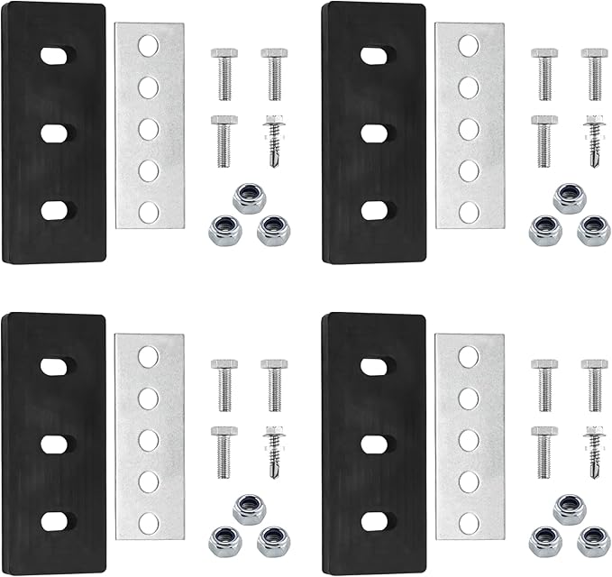 Cenipar 3/8" Snow Blower Impeller Modification Kit-4-Blade Universal-for Modifies 2-Stage Machine, Improve Efficiency of The Snow Blower(4)