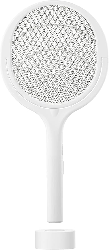 2-Pack Anne Diary Electric Bug Zapper Racket Mosquito Fly Gnat Wasp Killer USB Type-C Rechargeable Swatter Indoor Rotating Head