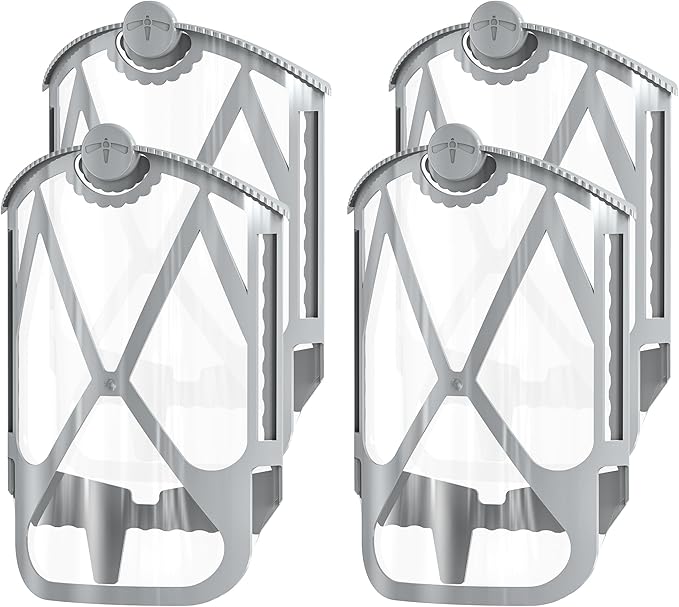 4 Pack Refill Cartridges, 2025 Upgraded High-Stick Refills, Compatible with ZEVOPlug-in Light M364 and Max, Easy to Replace