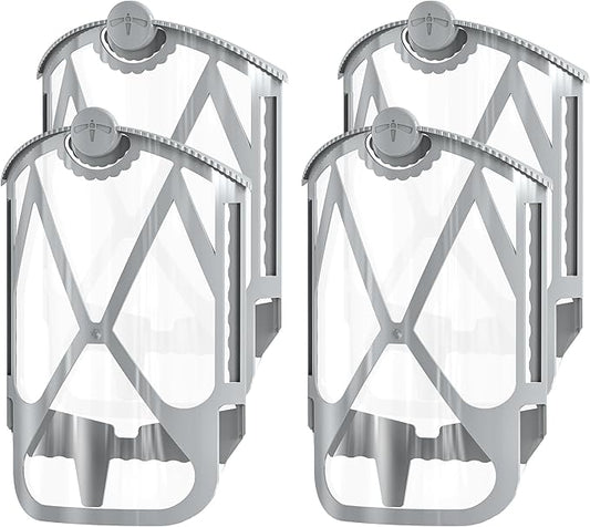 4 Pack Refill Cartridges, 2025 Upgraded High-Stick Refills, Compatible with ZEVOPlug-in Light M364 and Max, Easy to Replace