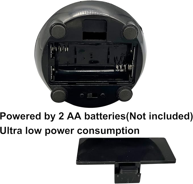 Fly Swatter for Outside or Inside Meal, Picnic Fan for Table Use, Fly Fans for Tables, Barbeque, Events, Battery Operated Food Spinning Fan